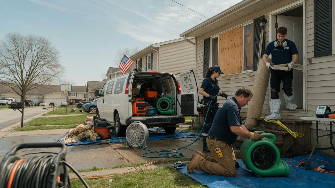 Water Damage Restoration in Lake Bluff, IL near me
